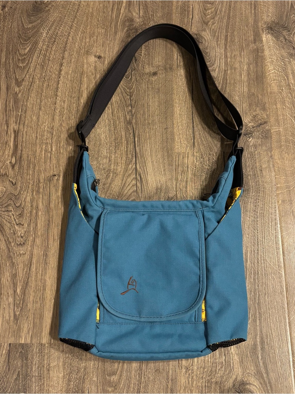 VTG Overland Equipment Blue Crossbody/ Shoulder Bag  Adj. Strap Chico, Calif.
